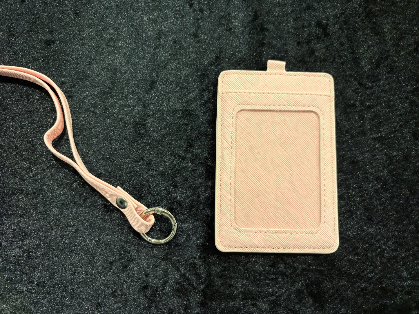 Blush Boss Badge Holder Set
