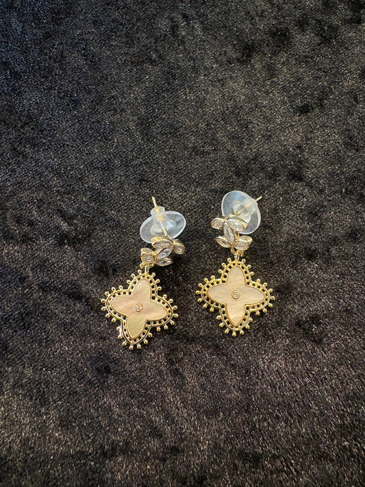 Opal Bloom Drop Earrings