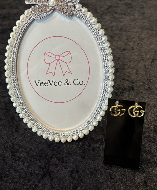 Golden Vixen Stud Earrings