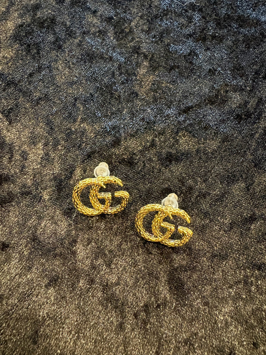 Golden Vixen Stud Earrings