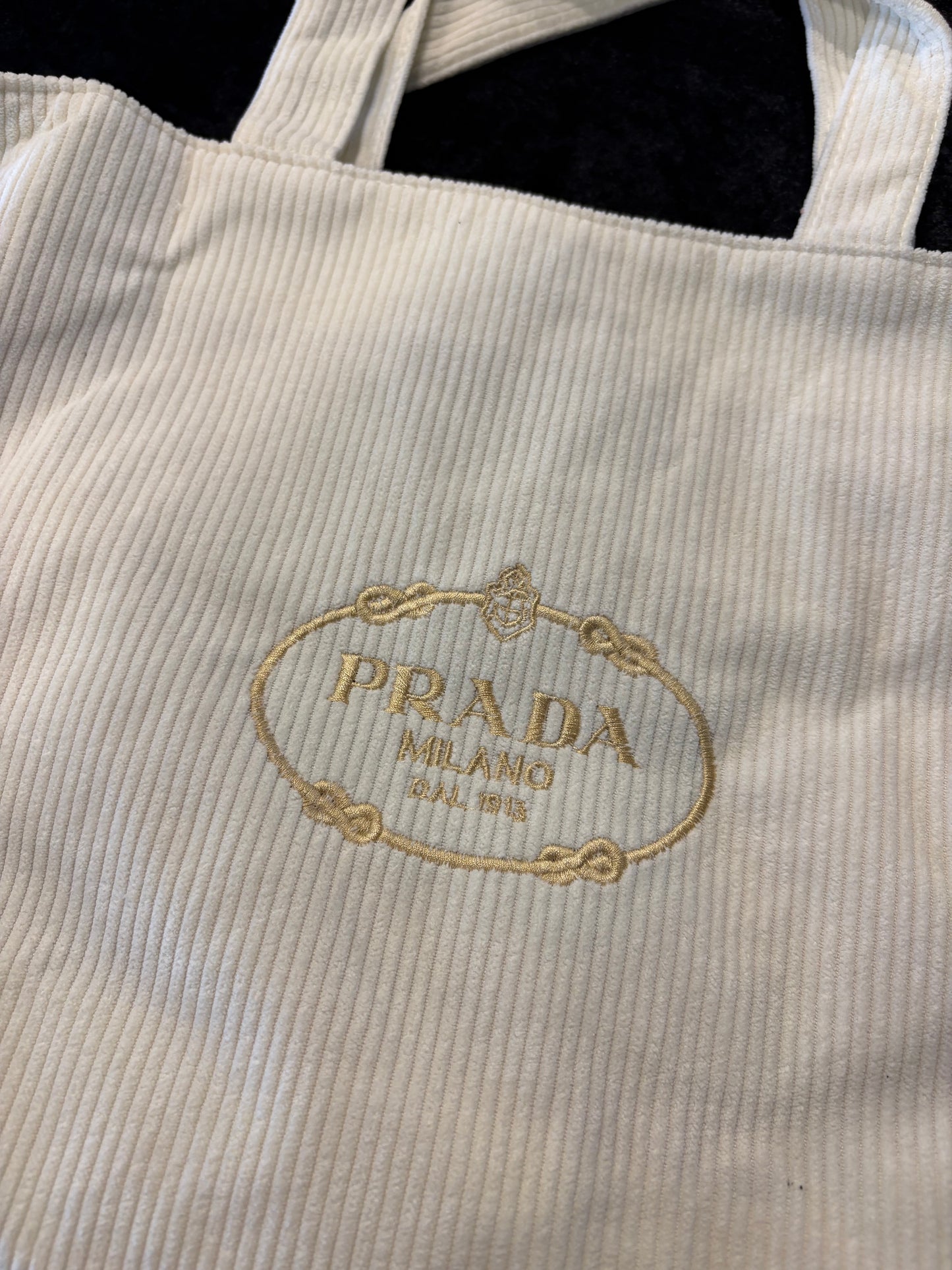 Cozy Girl Corduroy Tote