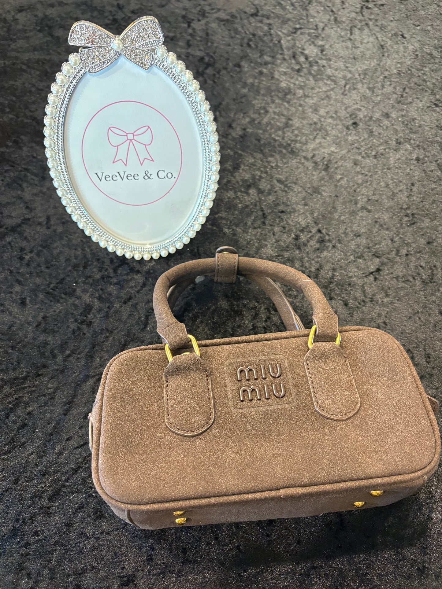 Espresso Elegance Handbag