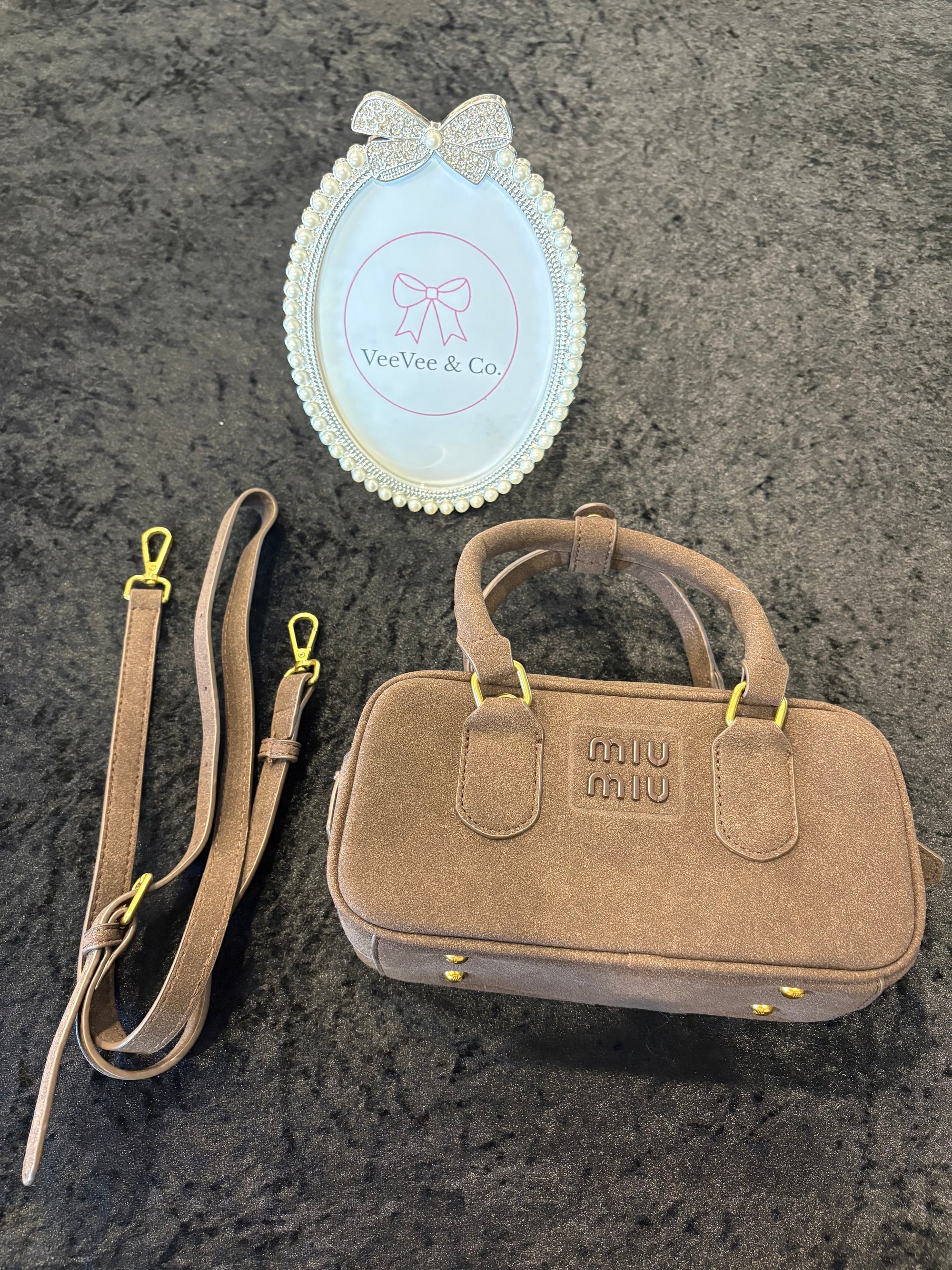 Espresso Elegance Handbag