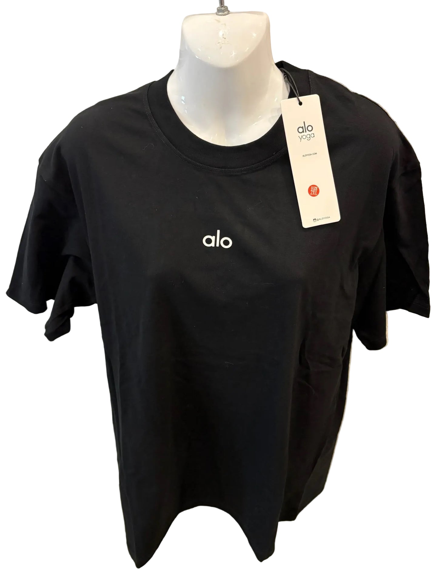 Aesthetic Active Tee Set ✧ Black & Pink Logo T-Shirts