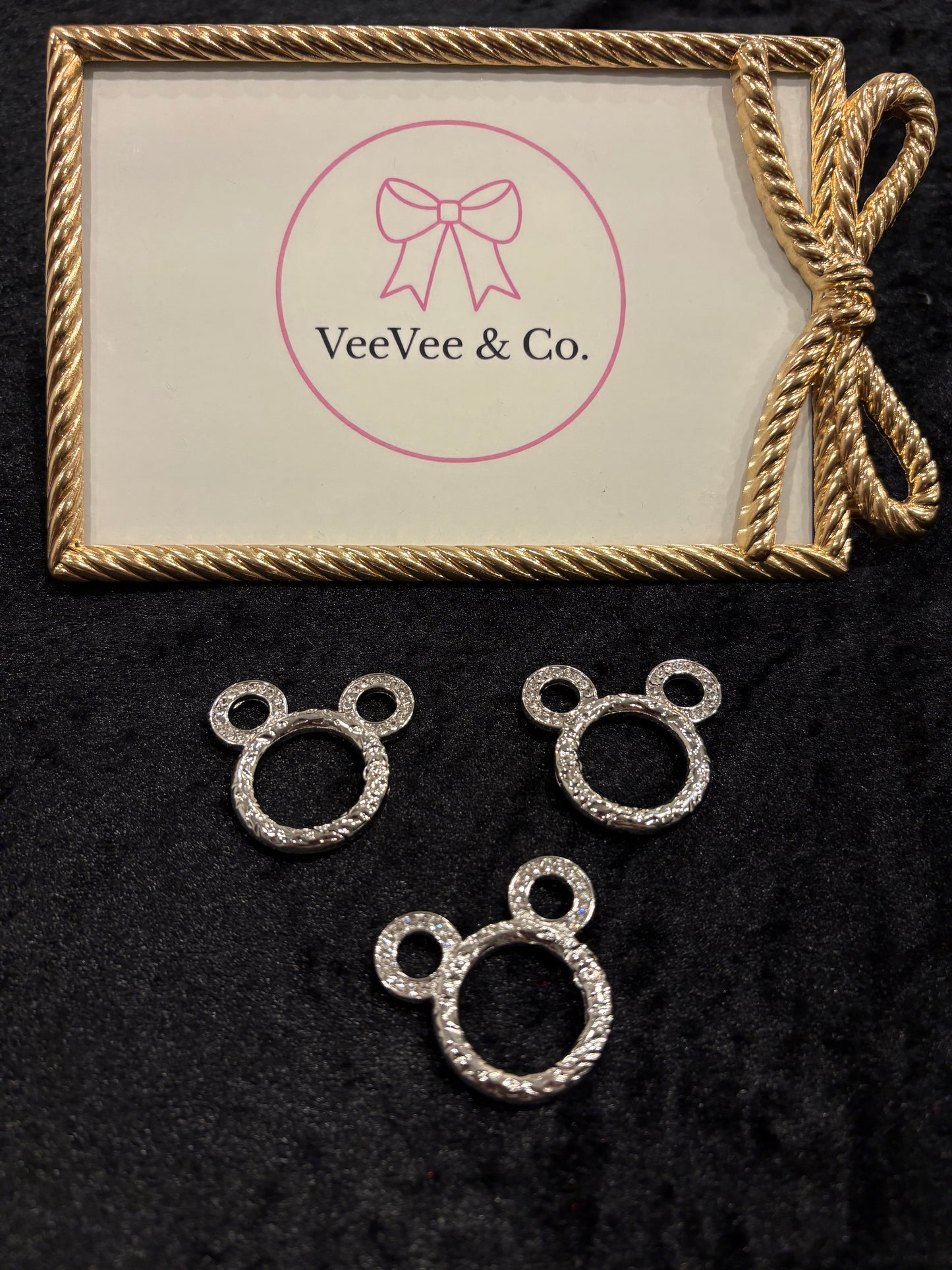 Silver Mickey Magic Key Rings