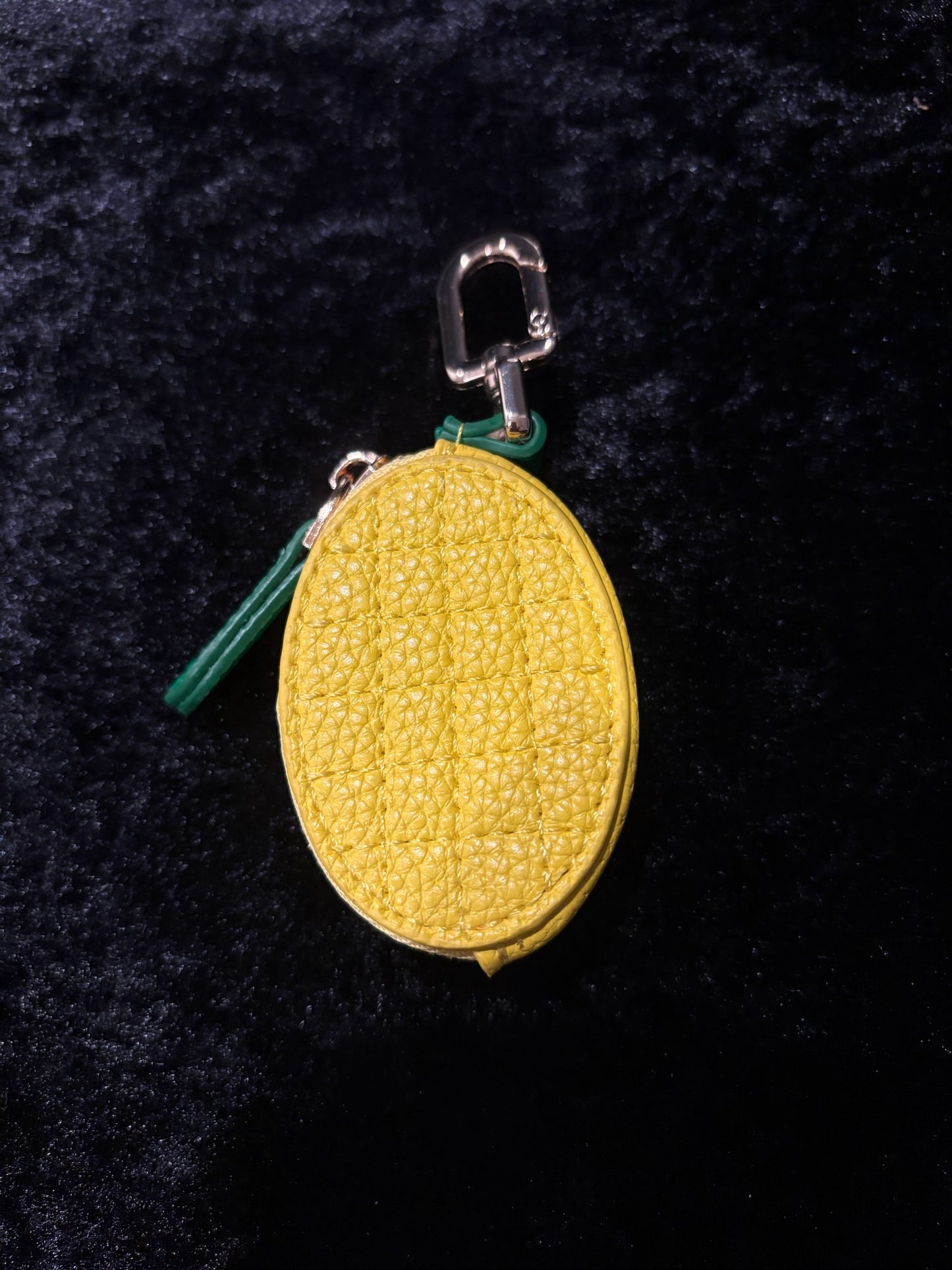 Squeeze the Day Keychain 🍋 Zip Pouch Charm