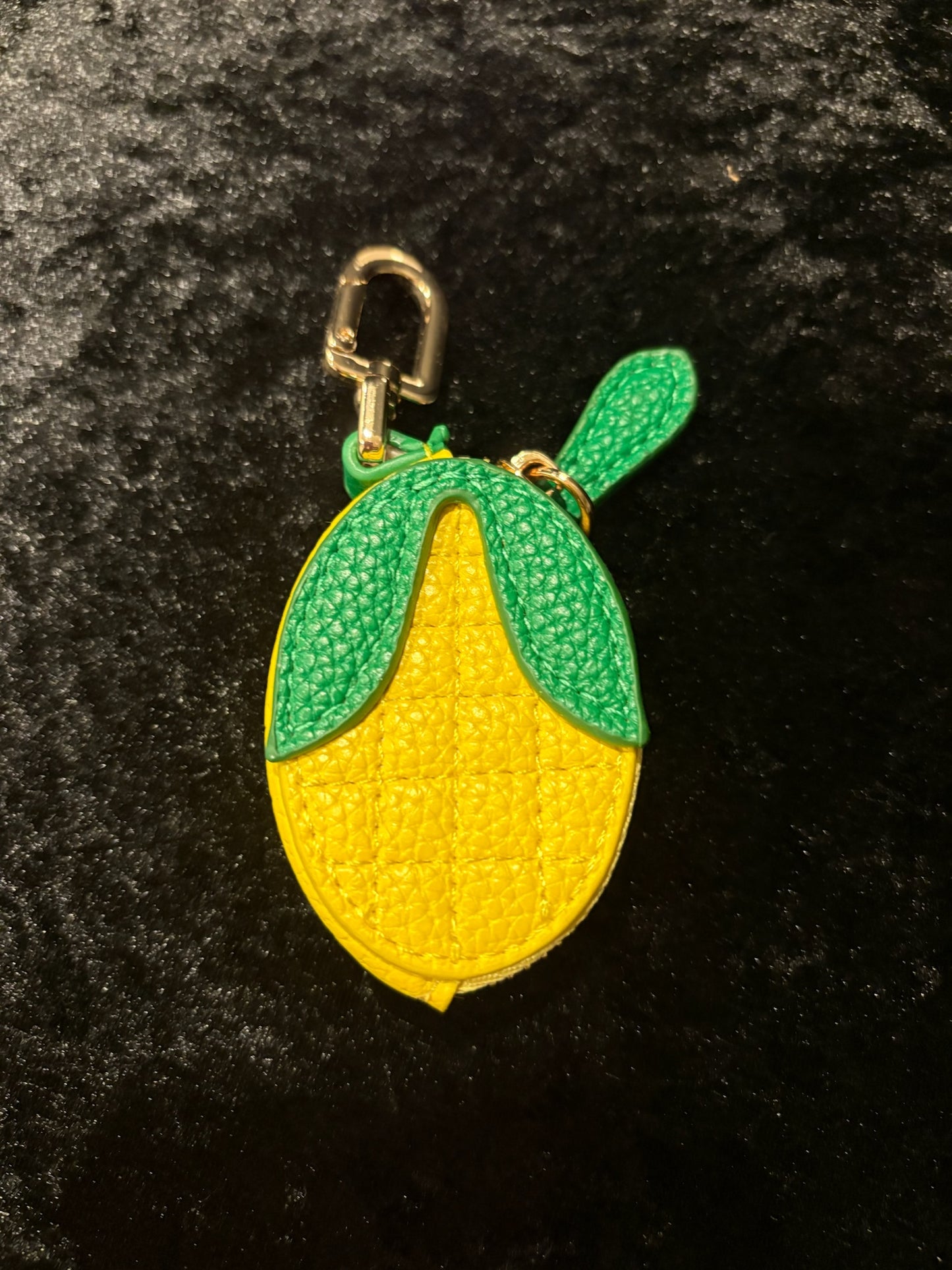 Squeeze the Day Keychain 🍋 Zip Pouch Charm