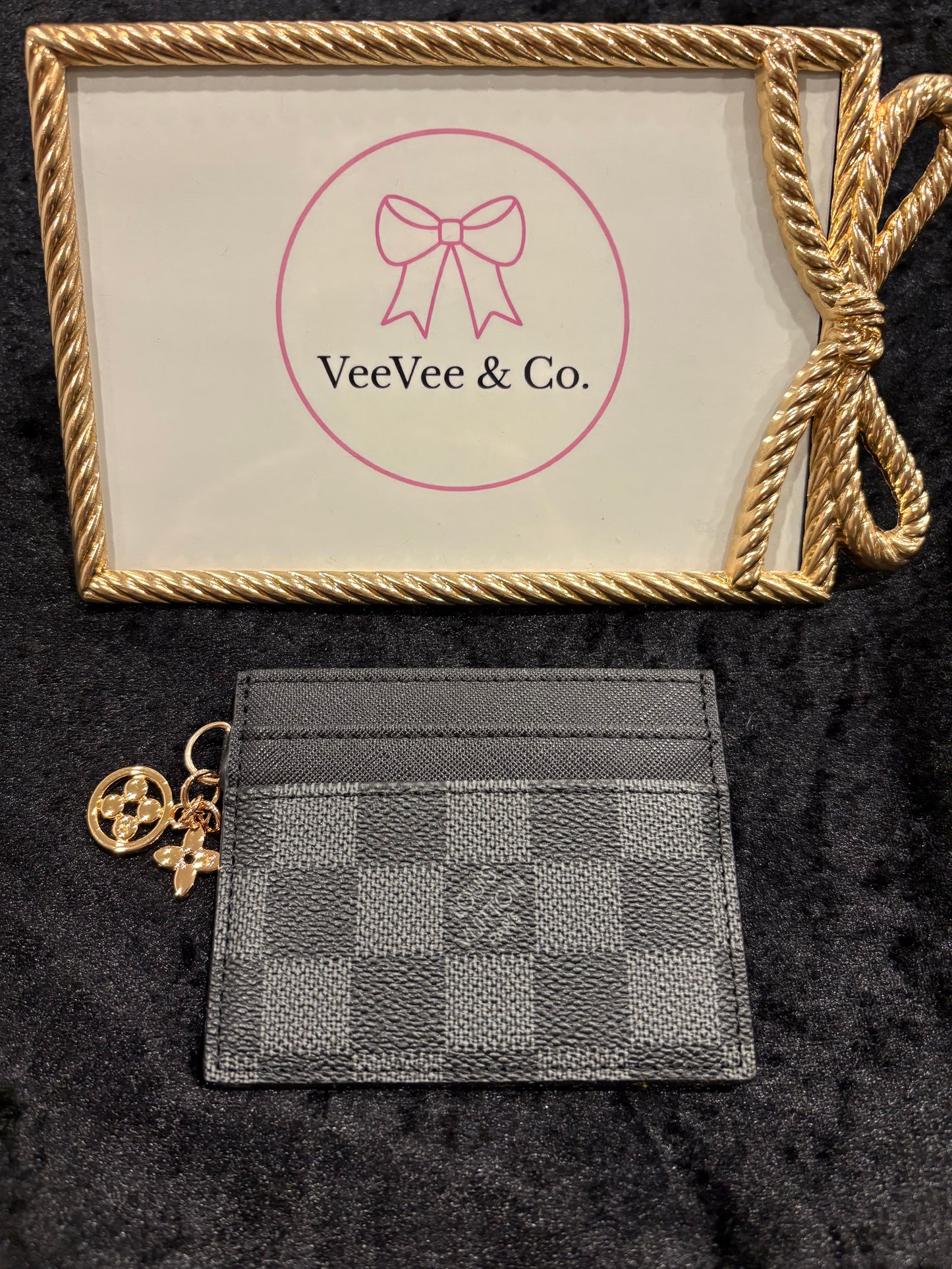 Checkered Cutie Card Holder