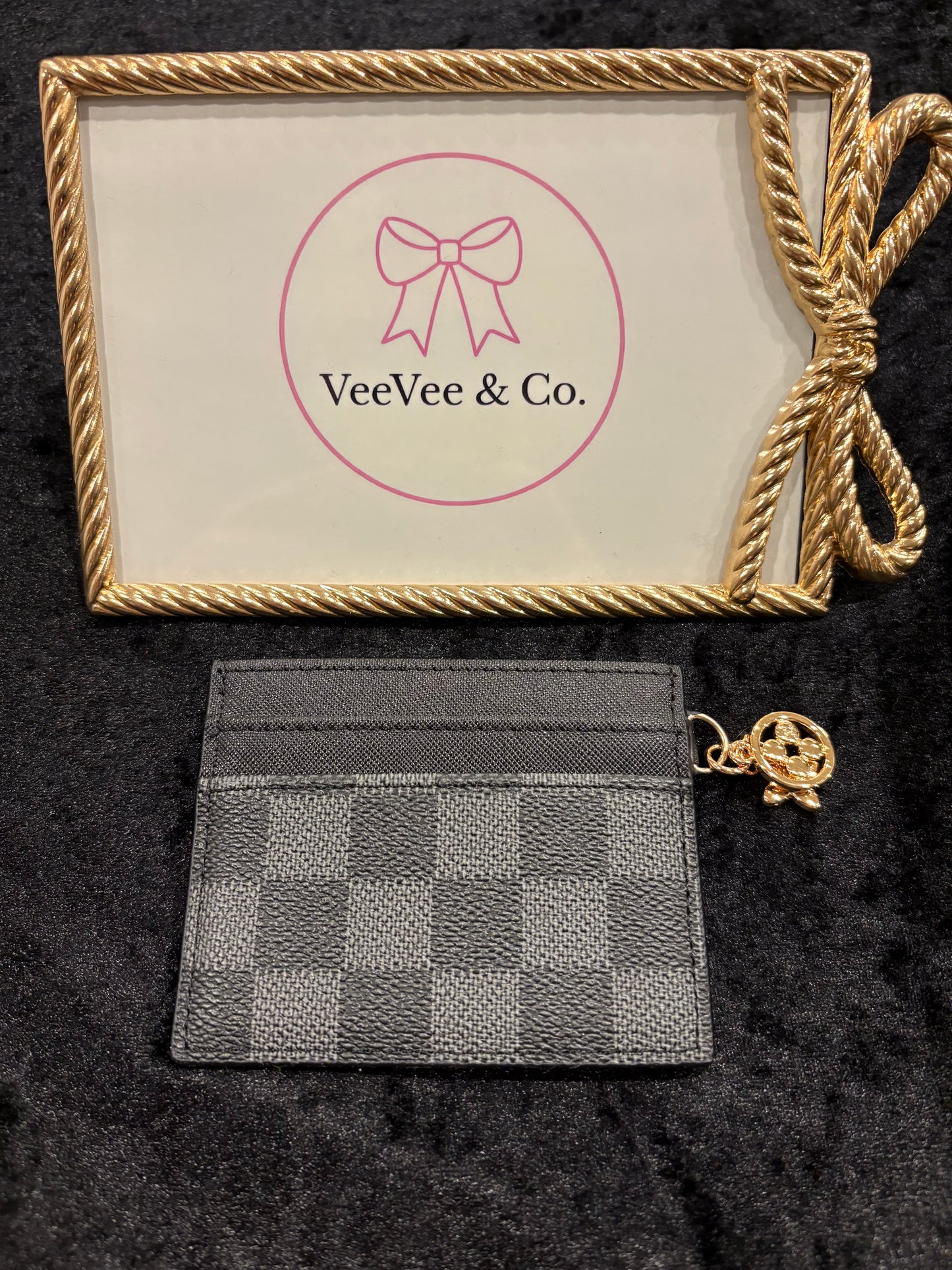 Checkered Cutie Card Holder