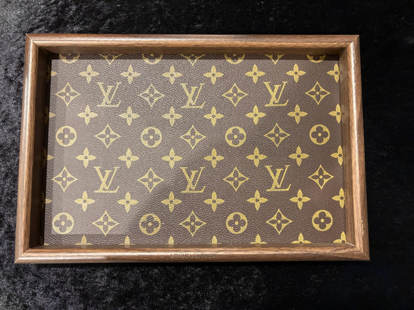 Walnut Luxe Catchall Tray