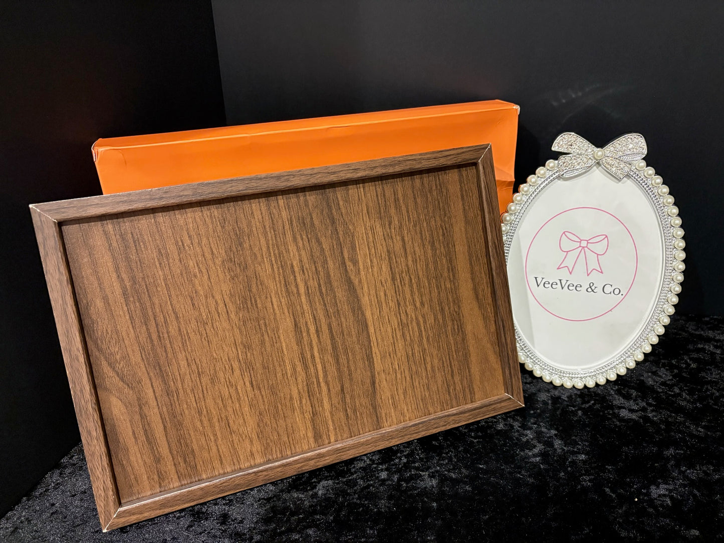 Walnut Luxe Catchall Tray