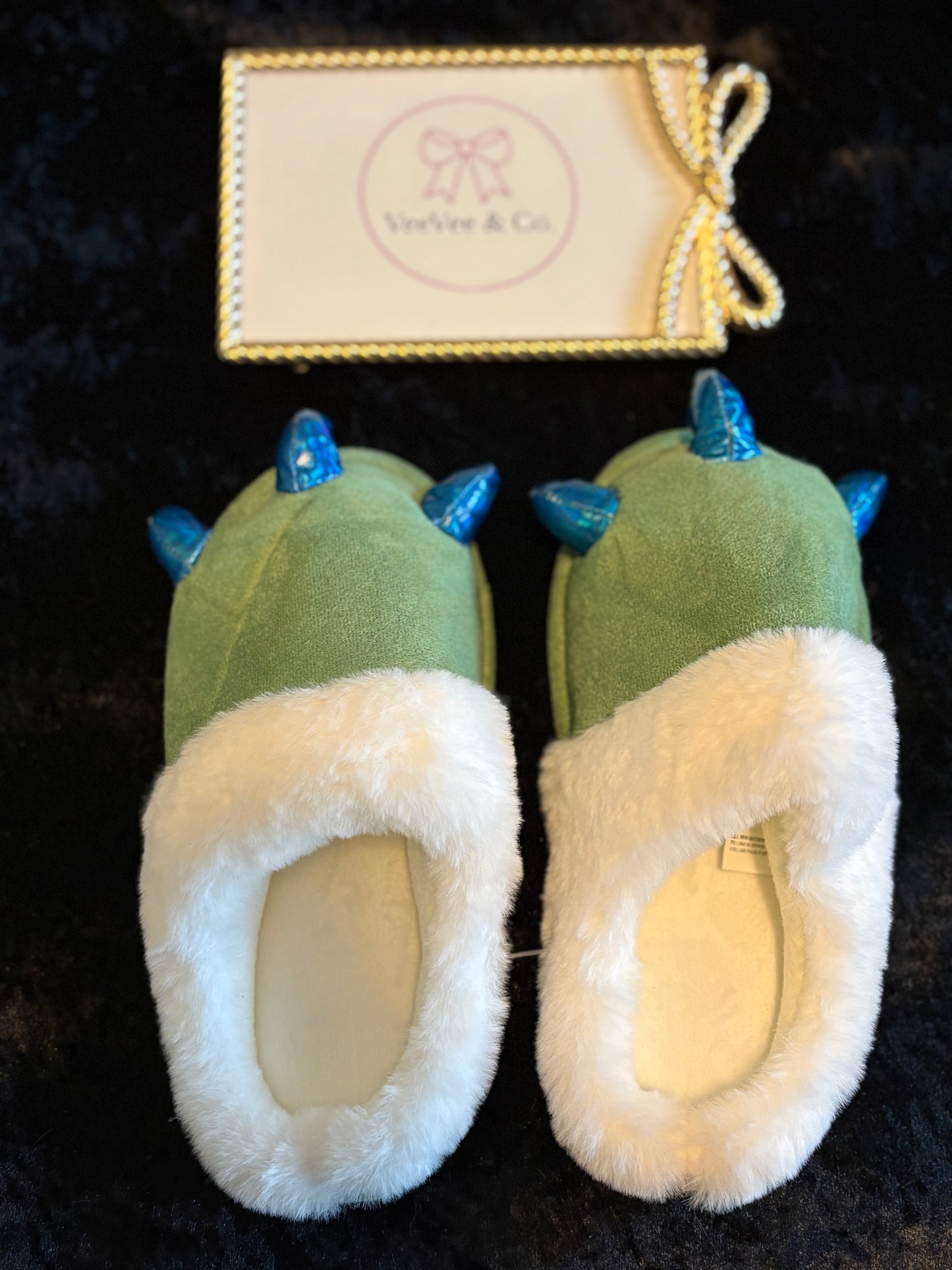 Little Dino Stomp Slippers • Size 13-1