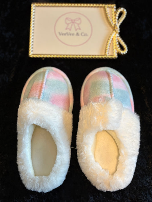 Snuggle Soft Tie-Dye Slippers