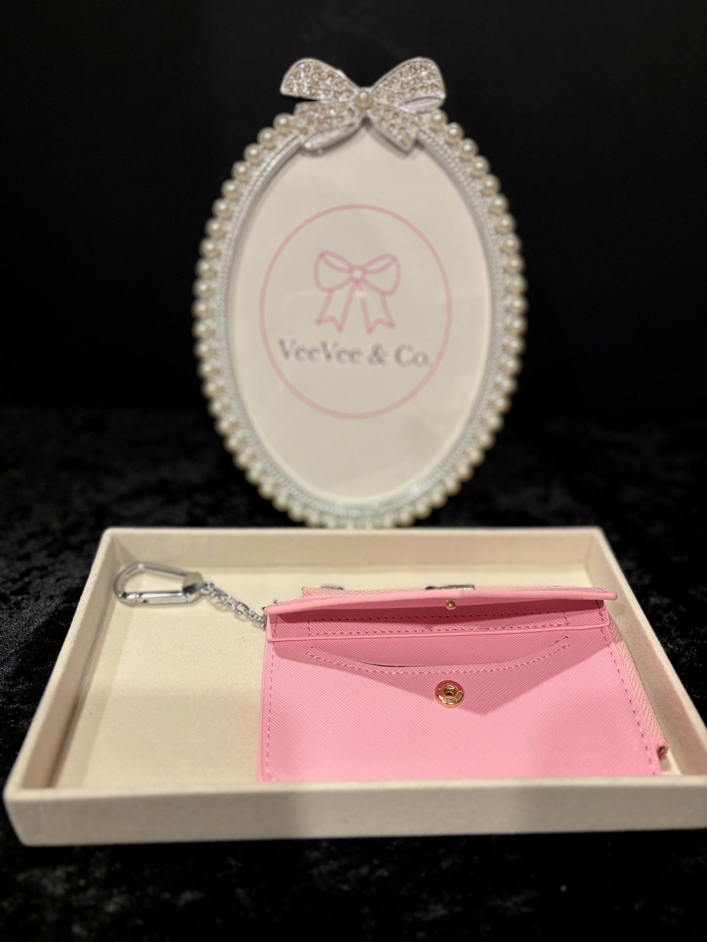 Sugar Bloom Key Wallet – Envelope Chic Edition