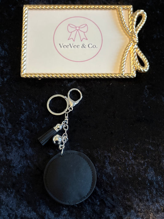 Twinkle Monogram Puffer Keychain