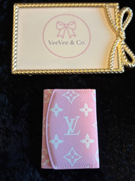 Light Pink Folding Wallet