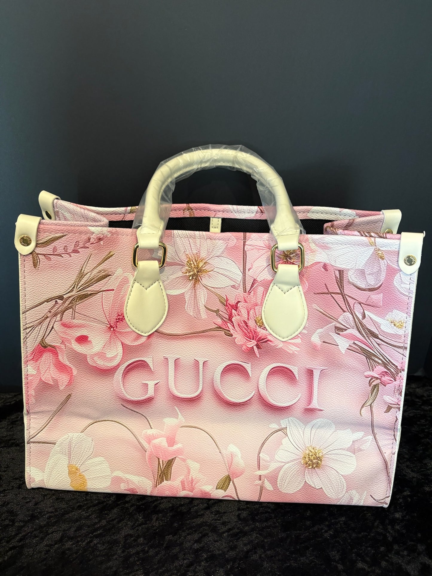 Blossom Travel Duo – Floral Luxe Duffle & Tote Set ✨