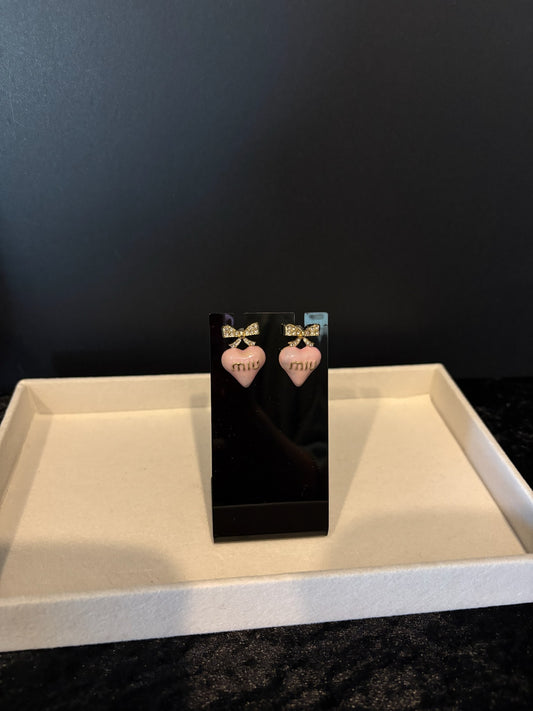 Bow Crush Earrings