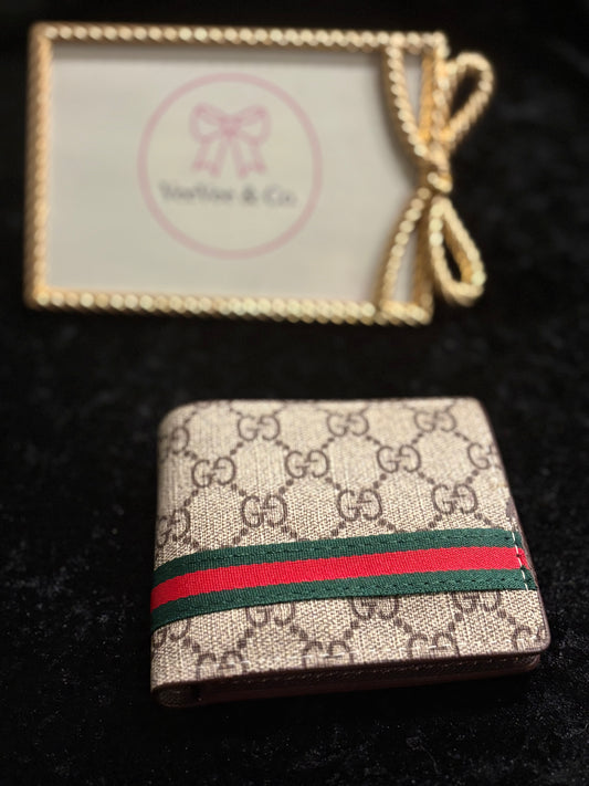 The Everyday Tan Monogram Wallet