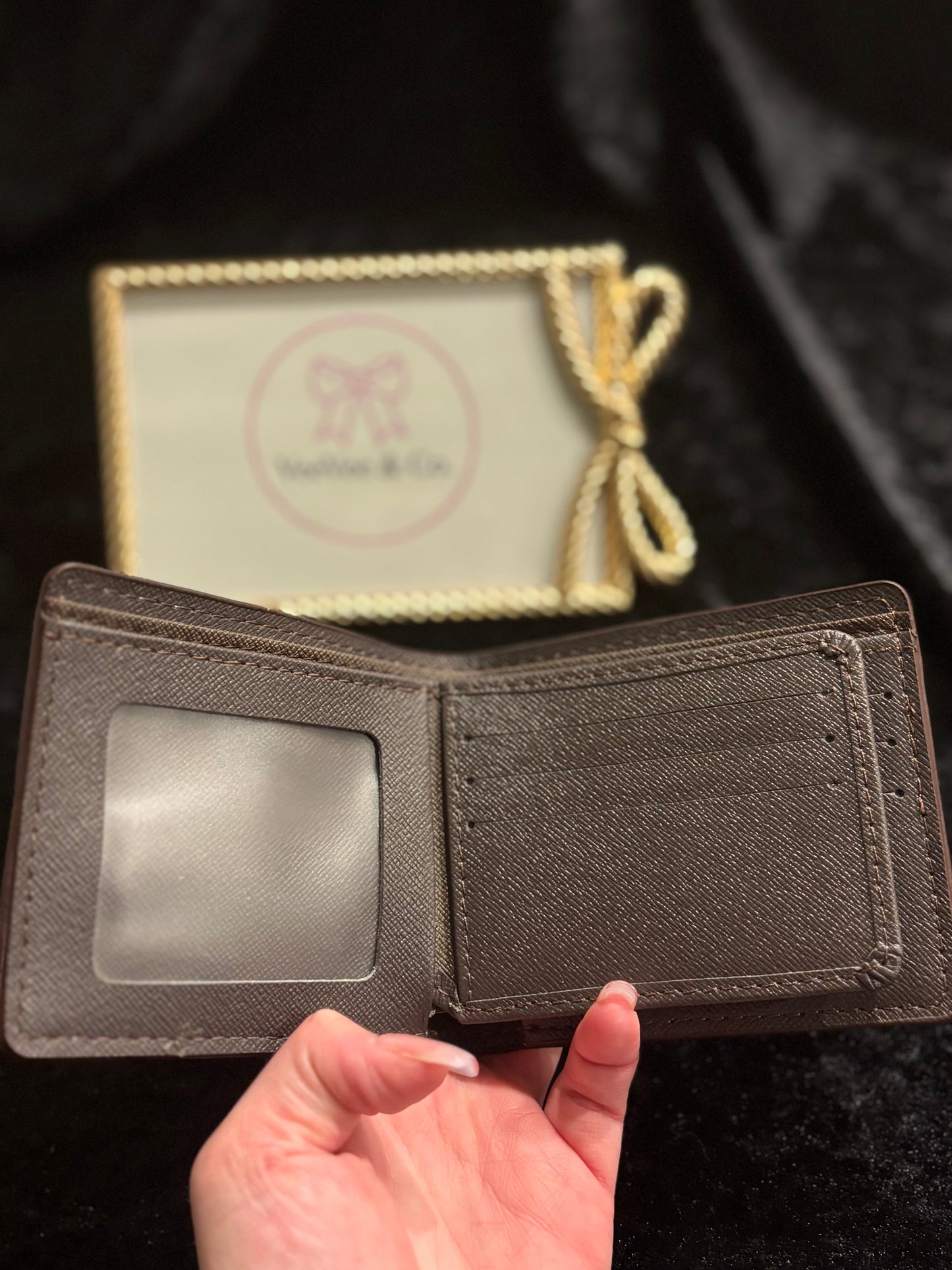 The Everyday Tan Monogram Wallet