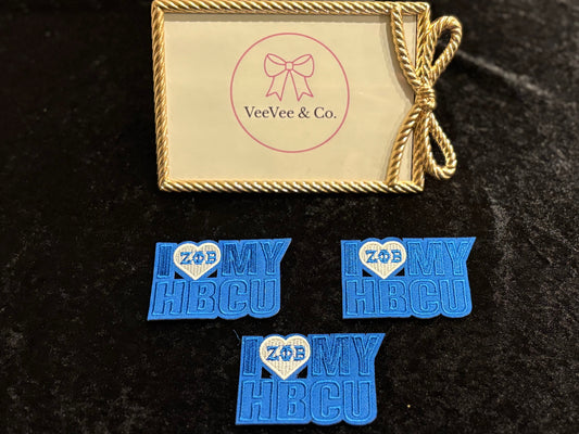 HBCU Love x Sorority Vibes Iron-On Patch Trio
