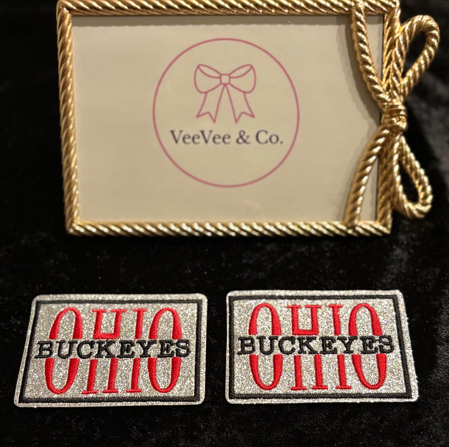 Buckeye Babe Iron-On Patch Set ~ 3 Styles