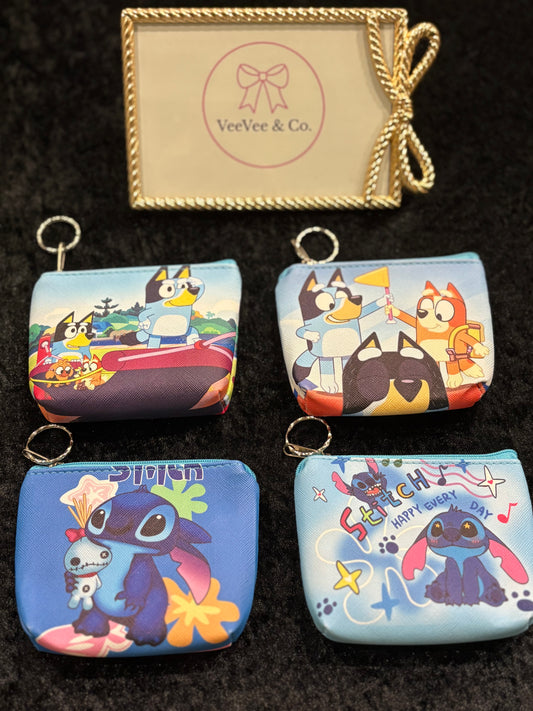 Tiny Besties Coin Pouch Keychains