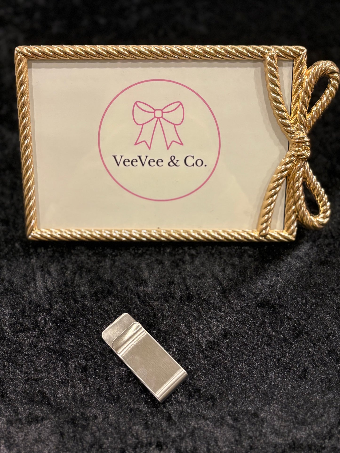 Minimalist Silver Money Clip