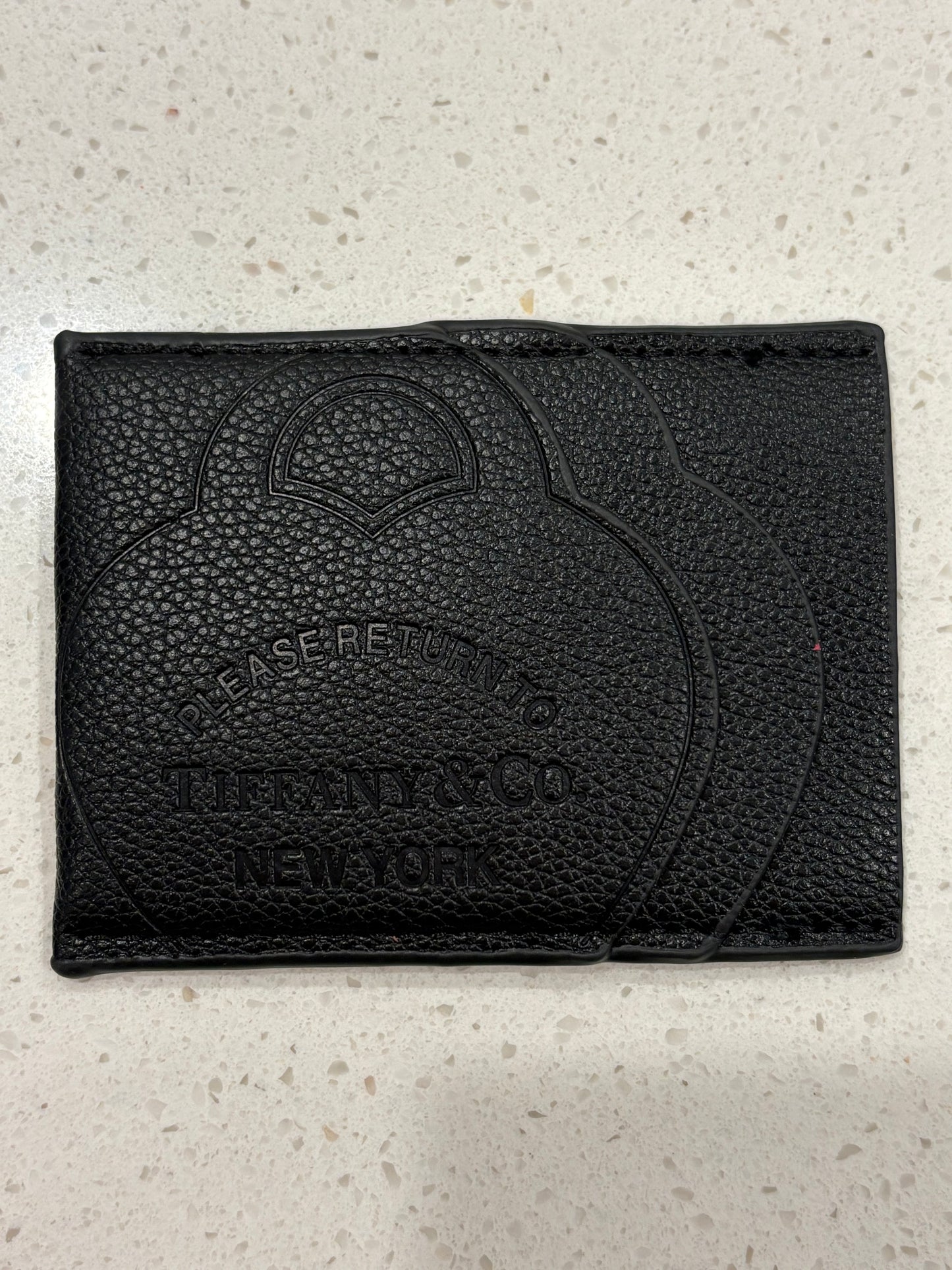 Little Black Luxe Card Holder
