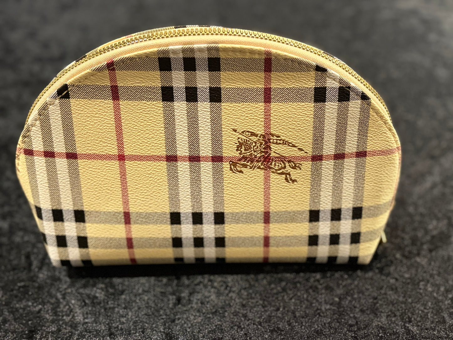 Classic Plaid Beauty Set | 4-Piece Makeup Bag Bundle