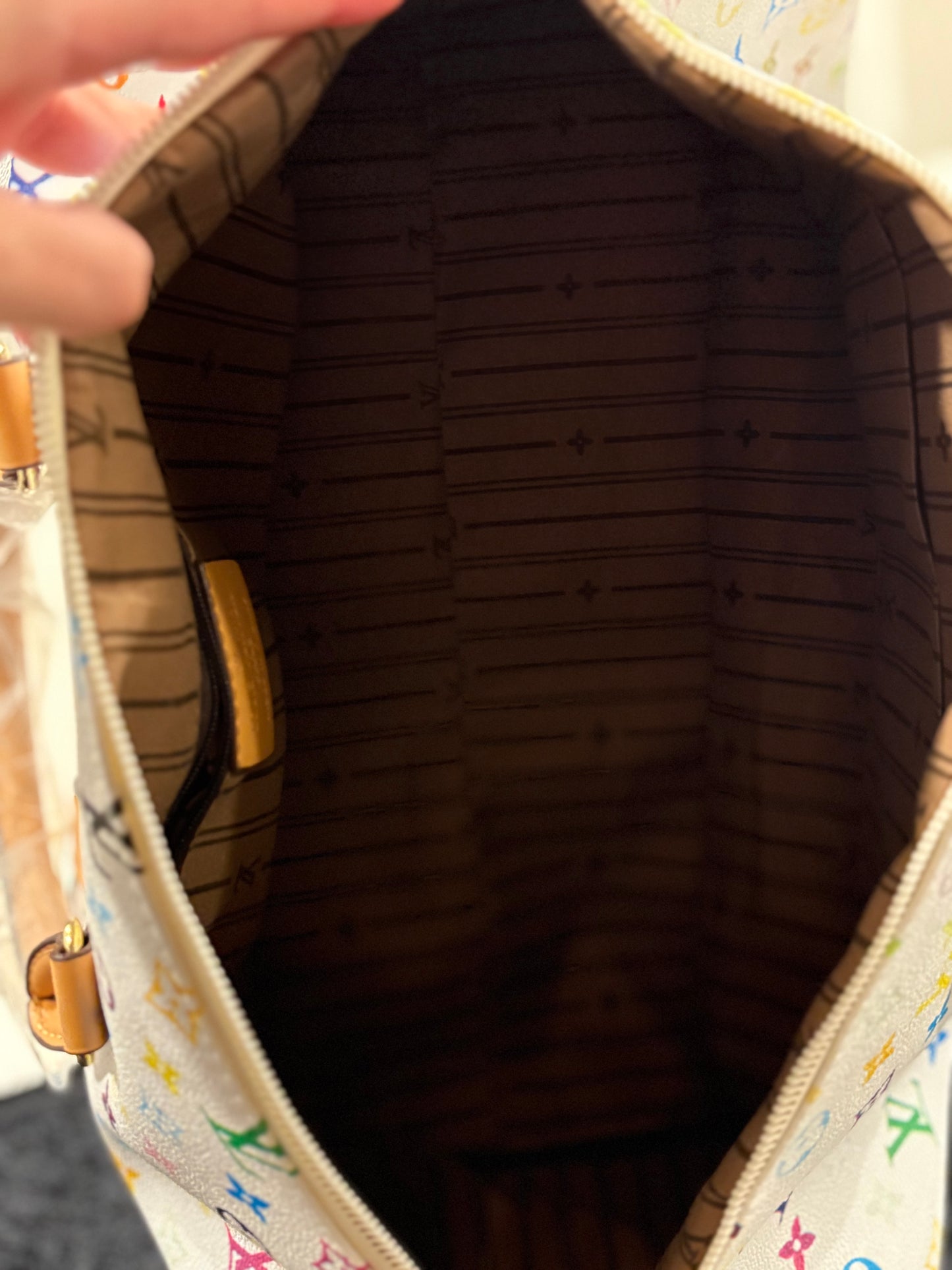 Rainbow Monogram Duffle Bag | Statement Travel Weekender
