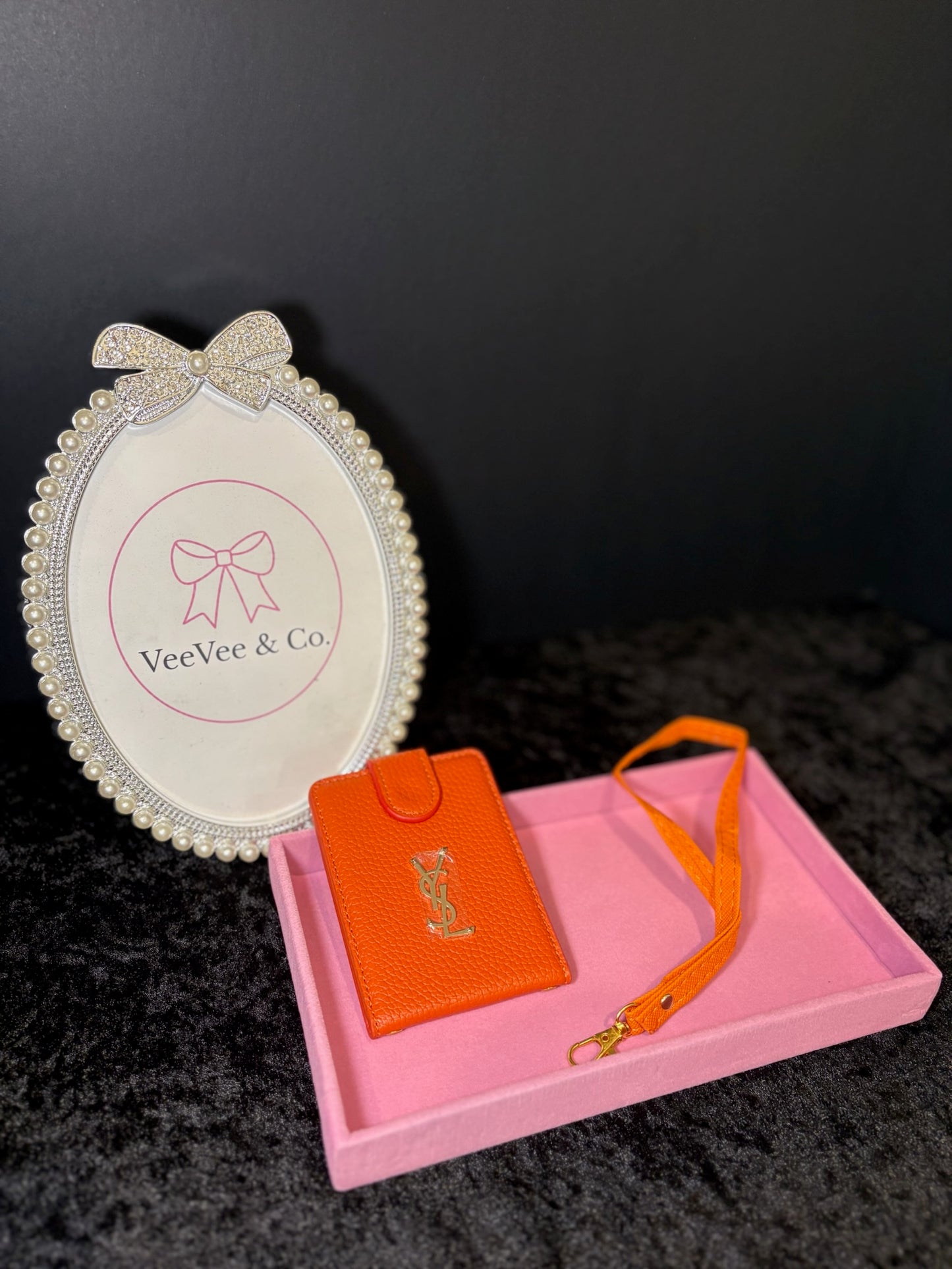 Sunset Luxe Card Holder & Wristlet Set
