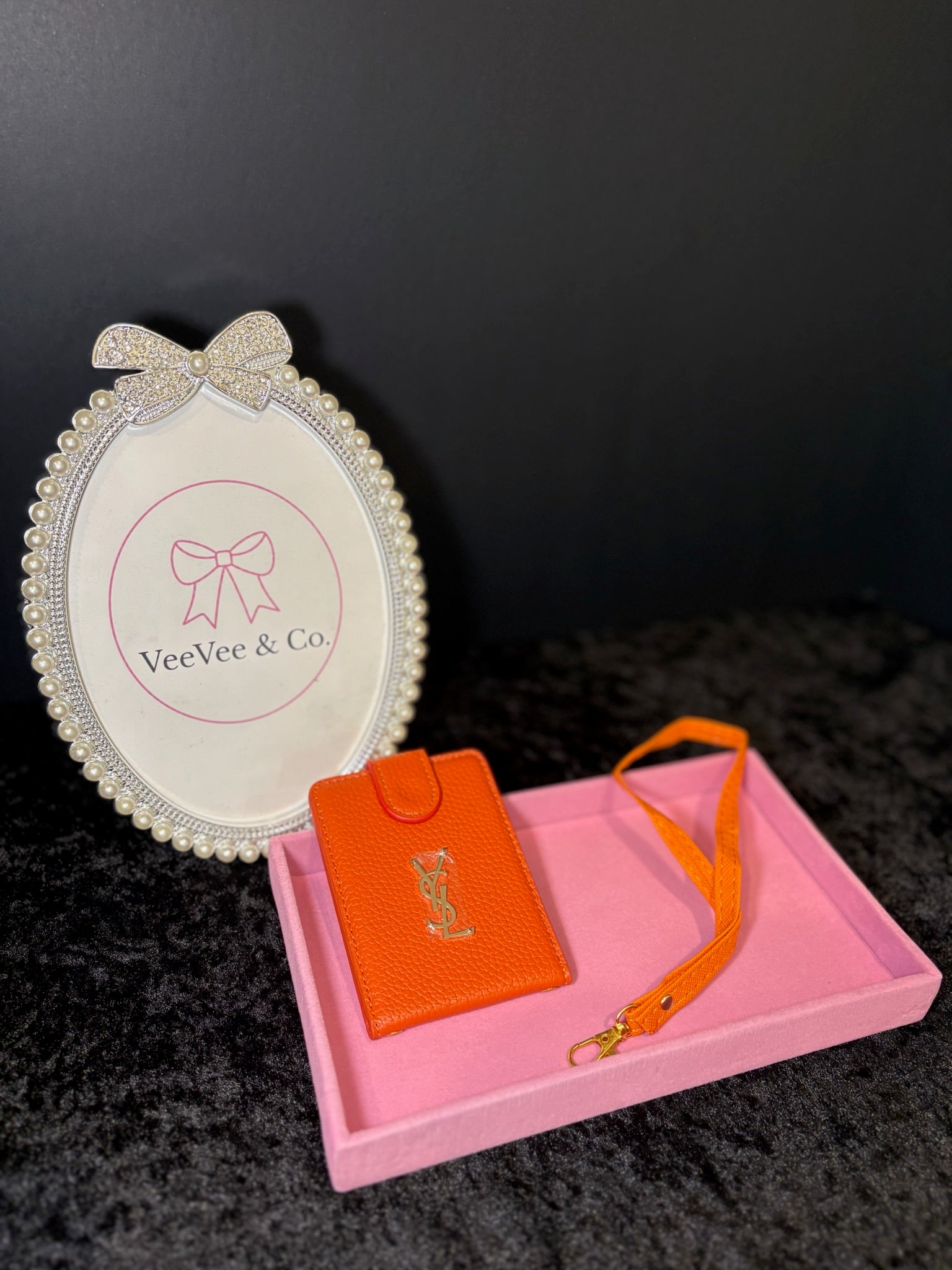 Sunset Luxe Card Holder & Wristlet Set