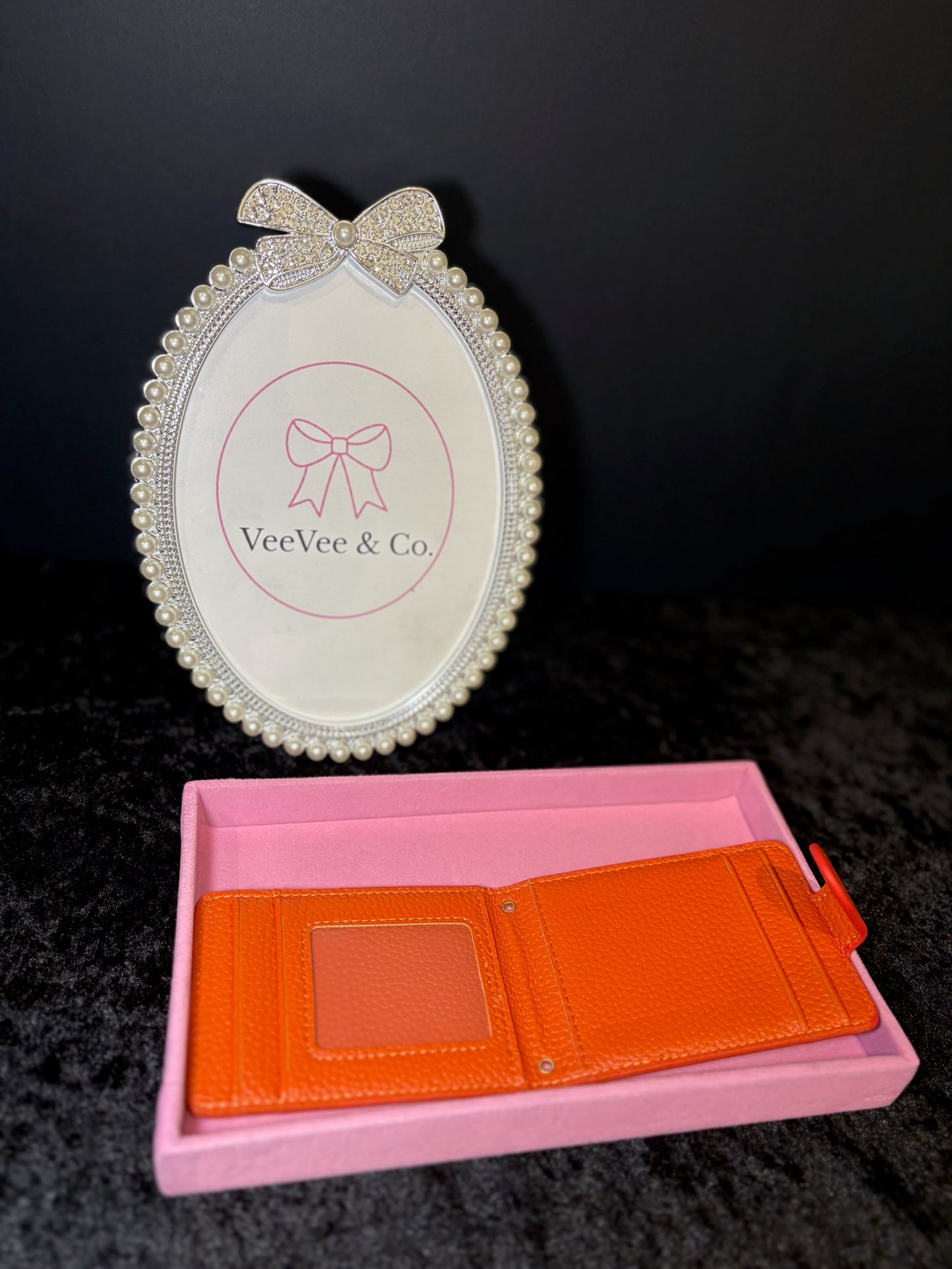 Sunset Luxe Card Holder & Wristlet Set