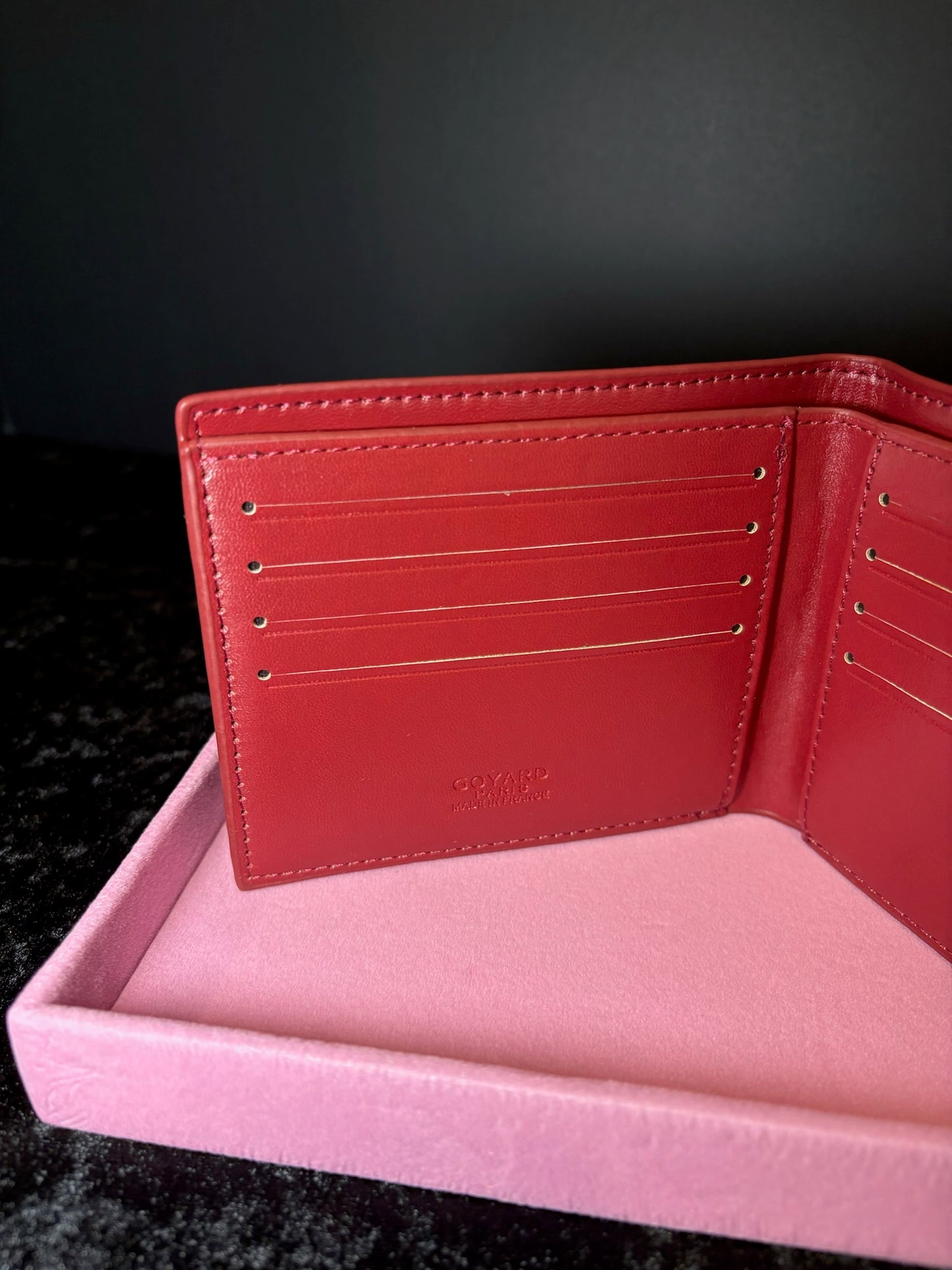 Crimson Classic Bi-Fold Wallet