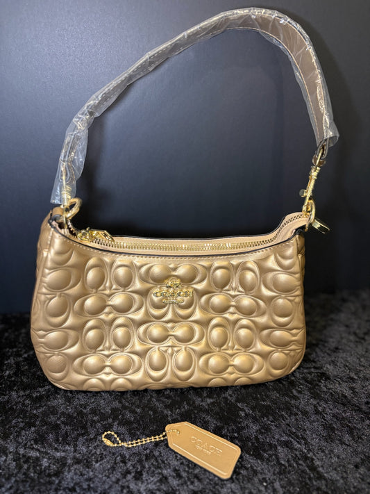 The Uptown Gold Bag