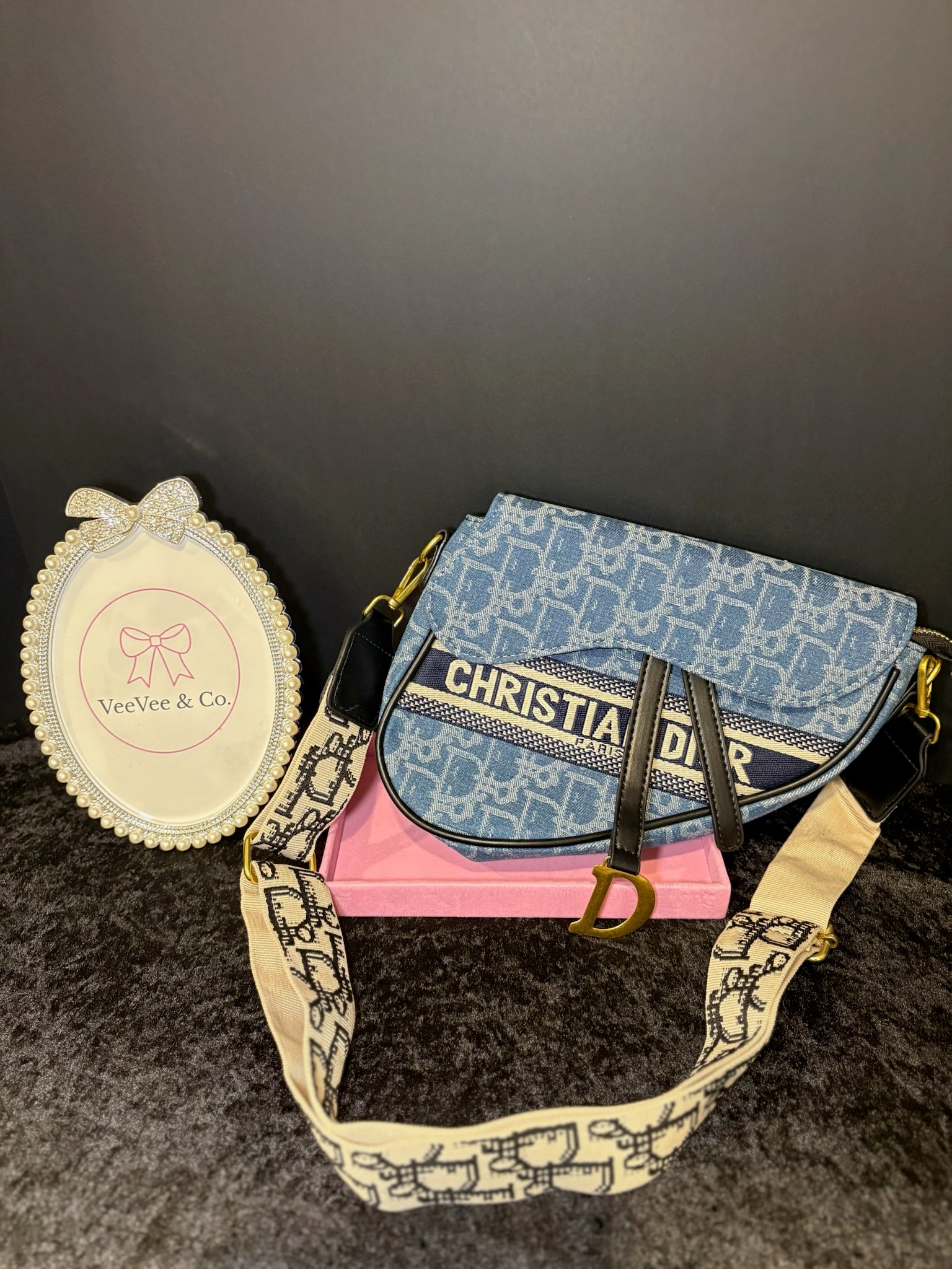 Denim Darling Saddle Bag
