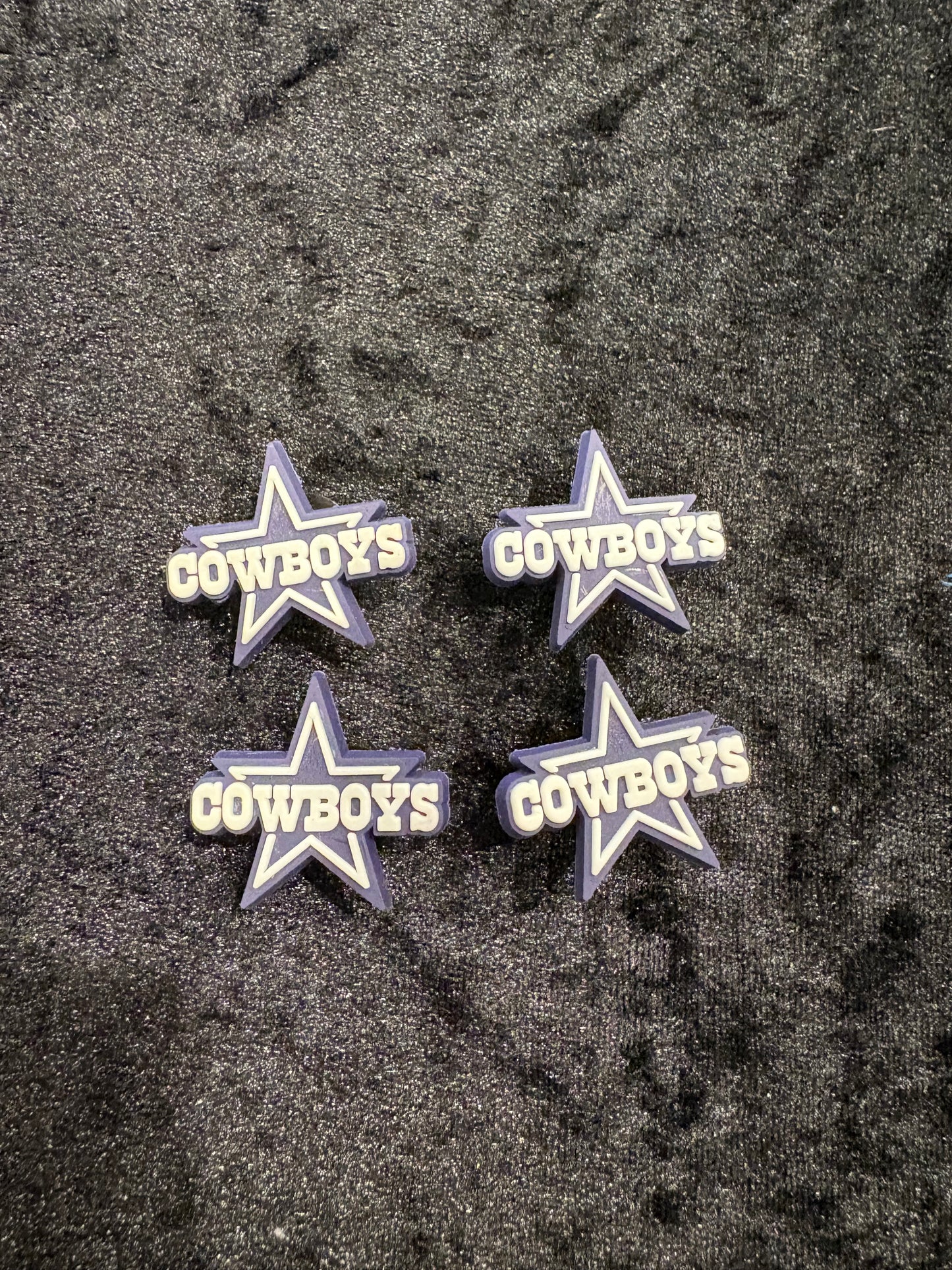 Cowboys Croc Charm Set – 4 Styles Available