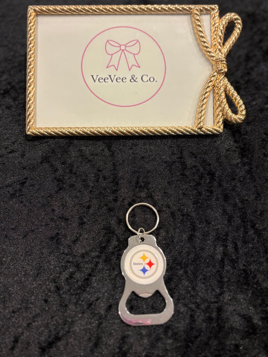 Steelers Game Day Pop Keychain | Bottle Opener