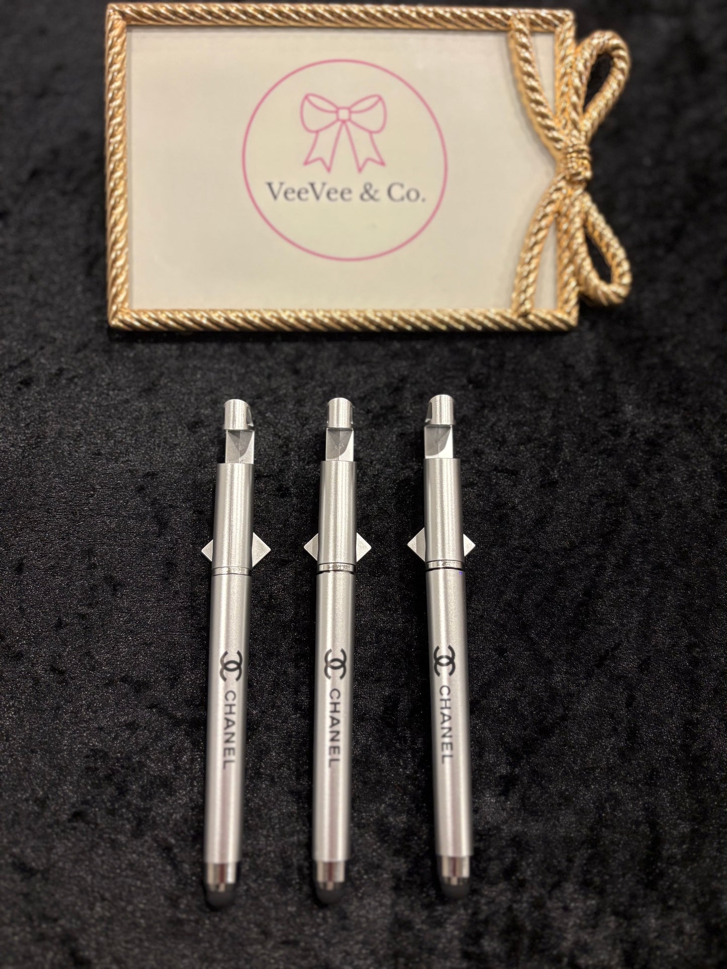 Luxury Glam Silver Pen Trio