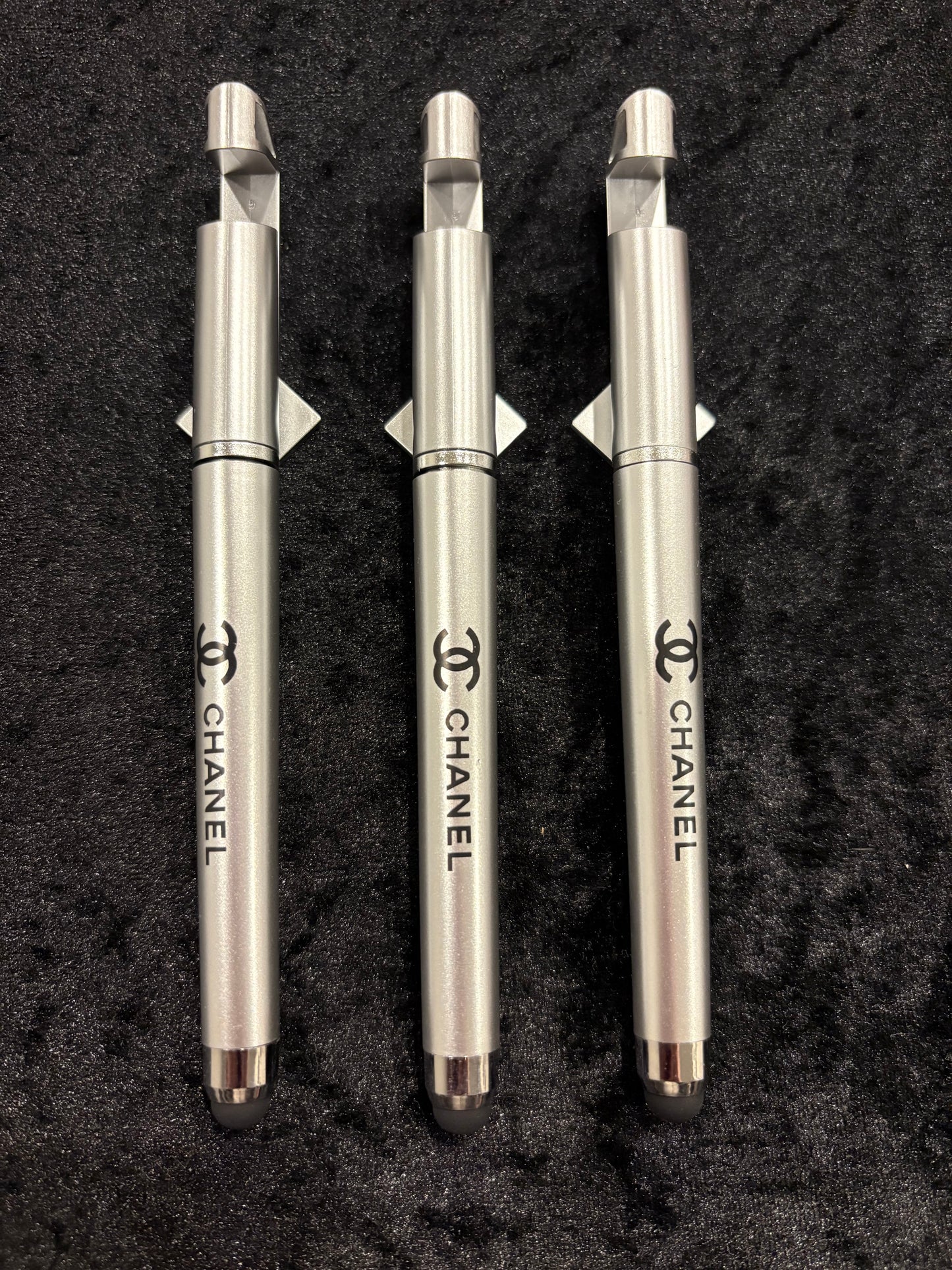 Luxury Glam Silver Pen Trio