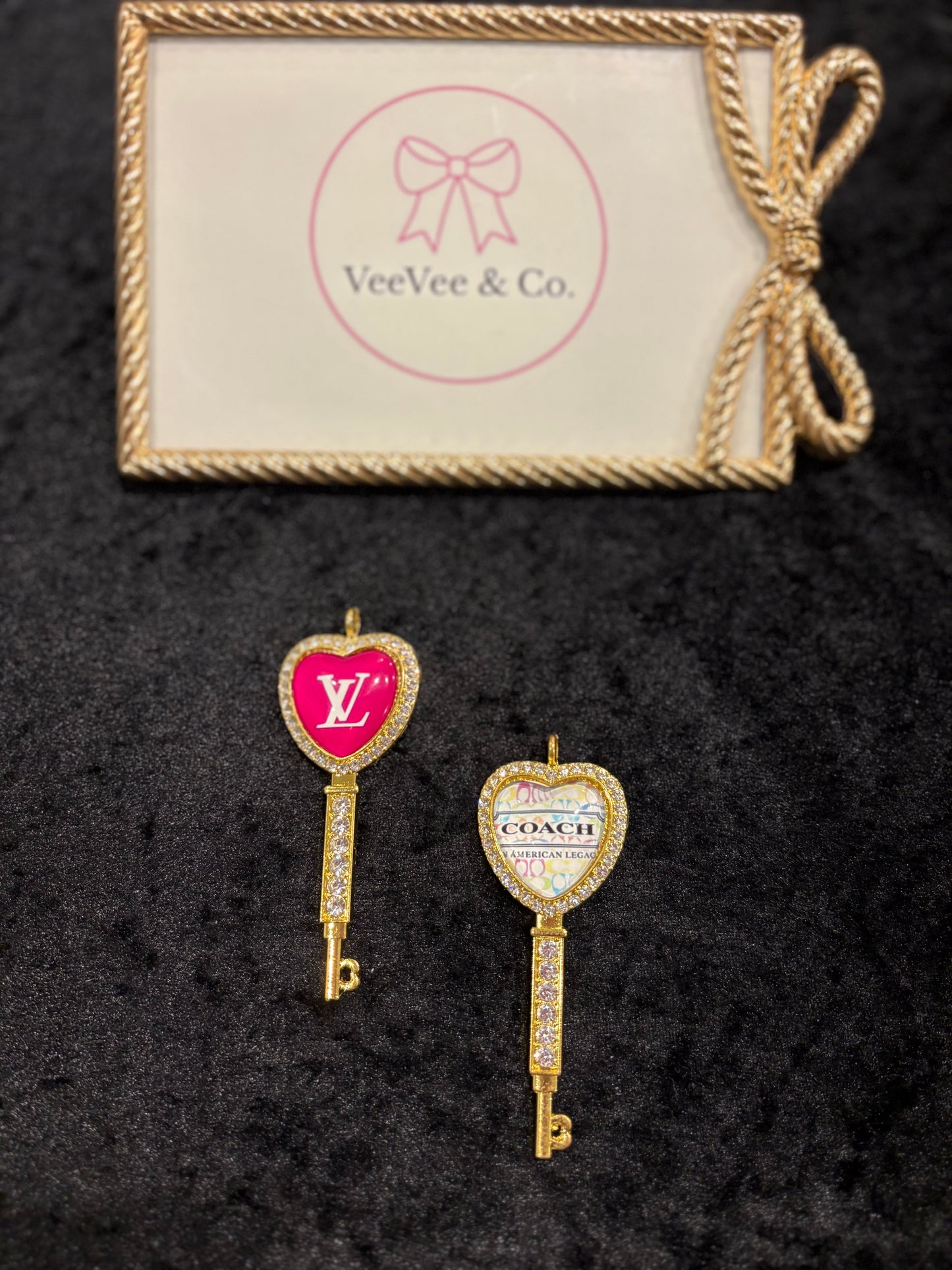 Rhinestone Statement Keys - Pendants