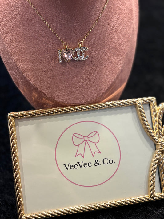 Blush Heart Luxe Necklace