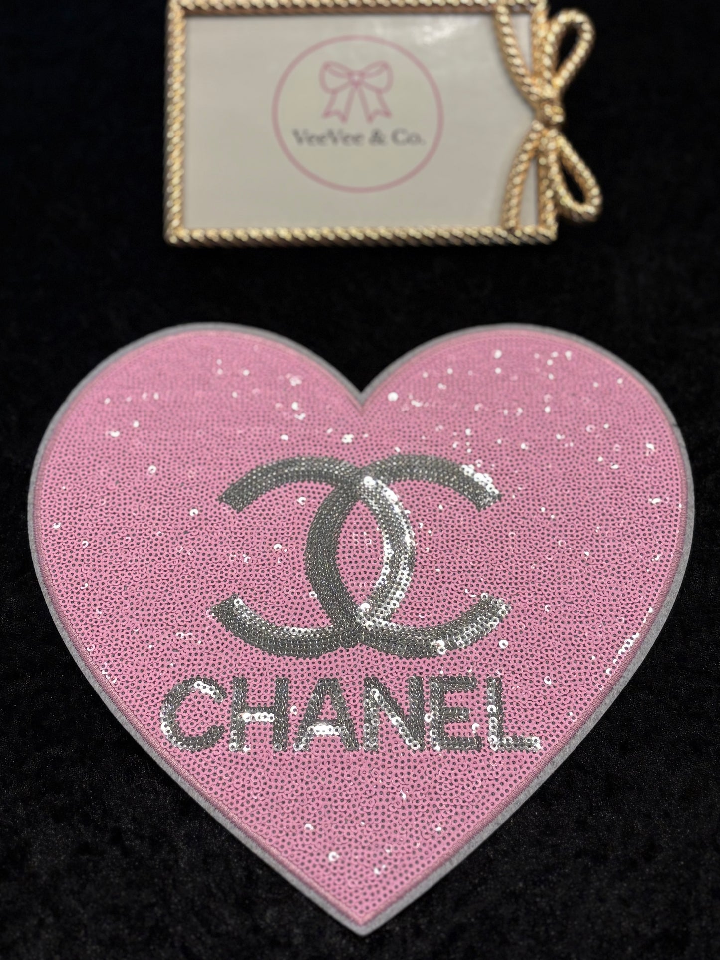 Pink Dream Sequin Statement Iron-On Patch