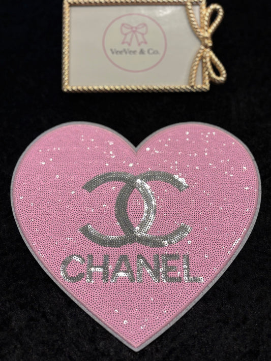 Pink Dream Sequin Statement Iron-On Patch