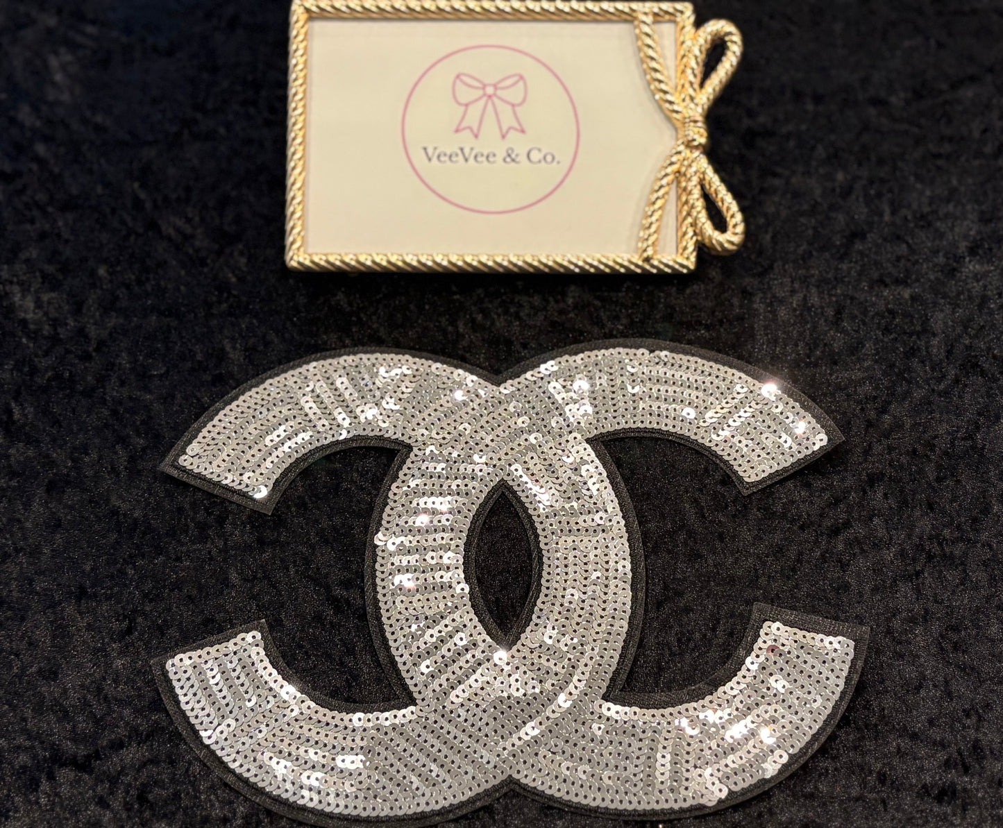 Glam Glow Letter Sequin Iron-On Patch Collection ~ 5 Styles