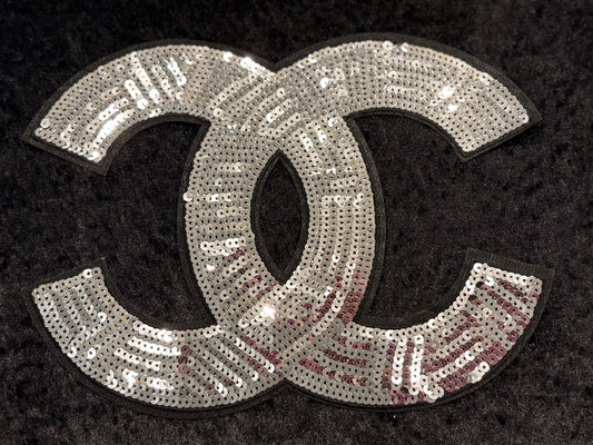 Glam Glow Letter Sequin Iron-On Patch Collection ~ 5 Styles