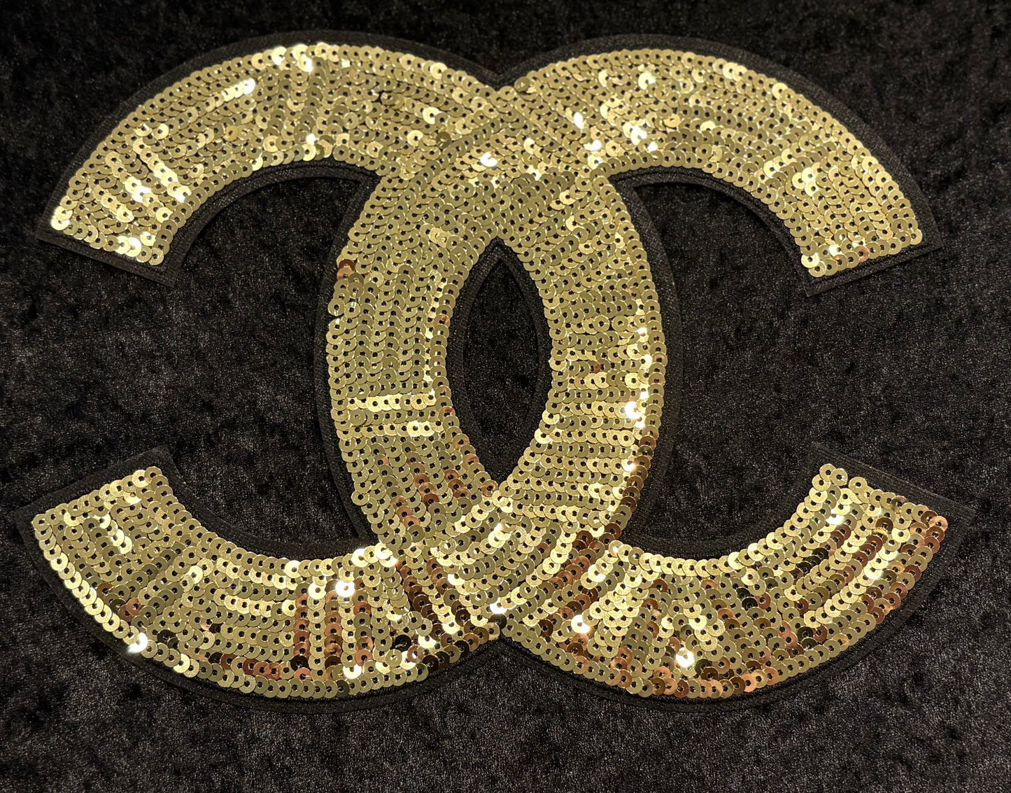 Glam Glow Letter Sequin Iron-On Patch Collection ~ 5 Styles