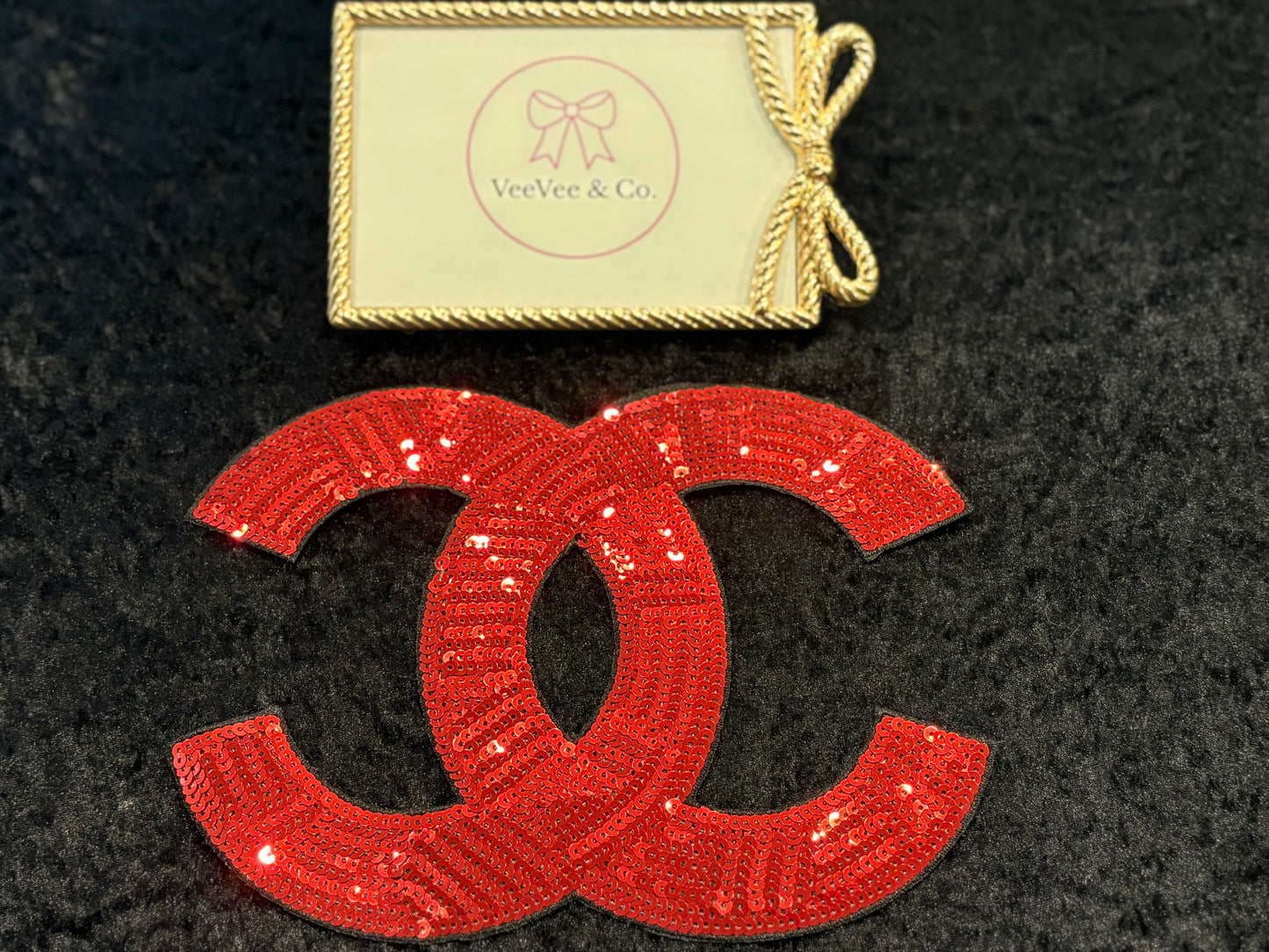 Glam Glow Letter Sequin Iron-On Patch Collection ~ 5 Styles