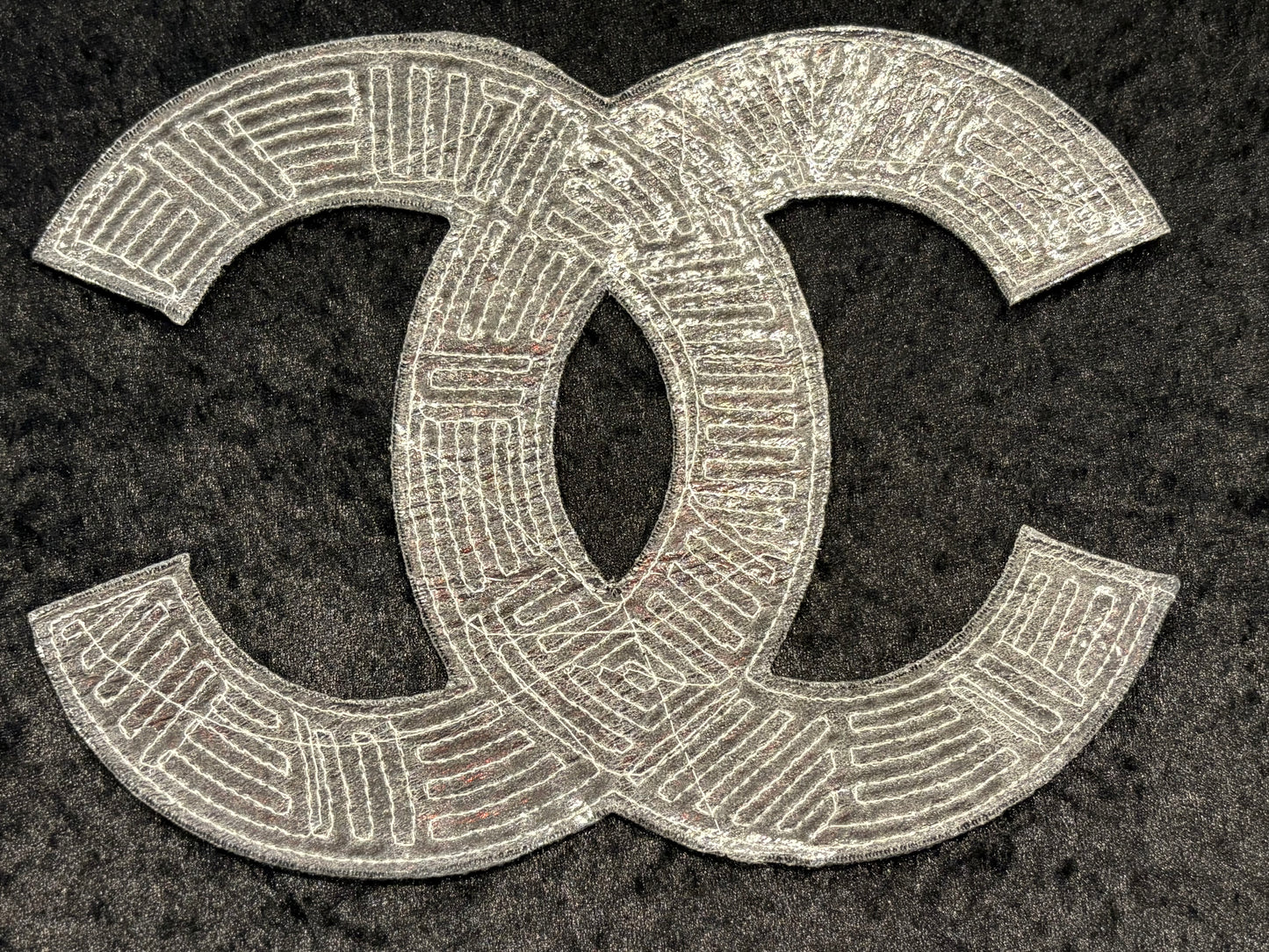 Glam Glow Letter Sequin Iron-On Patch Collection ~ 5 Styles